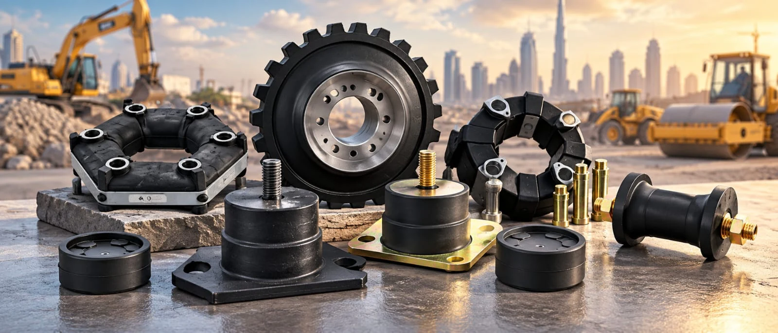 Aftermarket rubber mounts and couplings for automotive and industrial applications